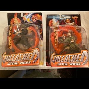 Star Wars unleashed Obi Wan and Anakin New in Box